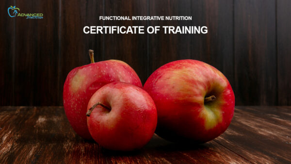 Certificate of Training Functional Integrative Nutrition