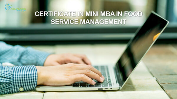 Certificate of Training: Mini MBA in Food Service Management